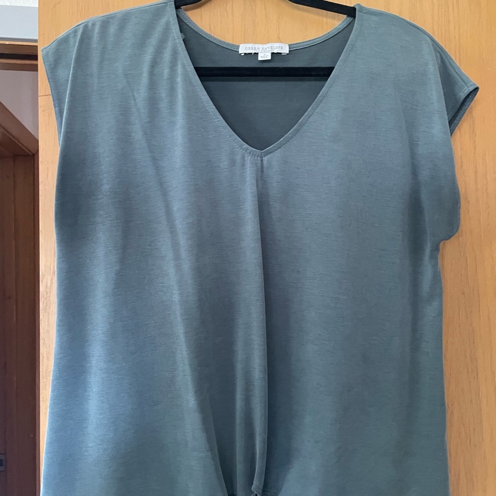Front Tie Blouse